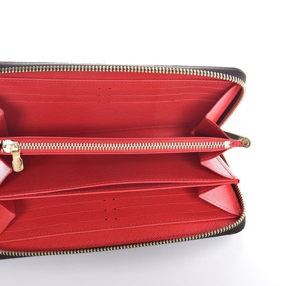 Louis Vuitton Damier Ebene 2016 Christmas Animation Zippy Wallet Rouge 5 of 7