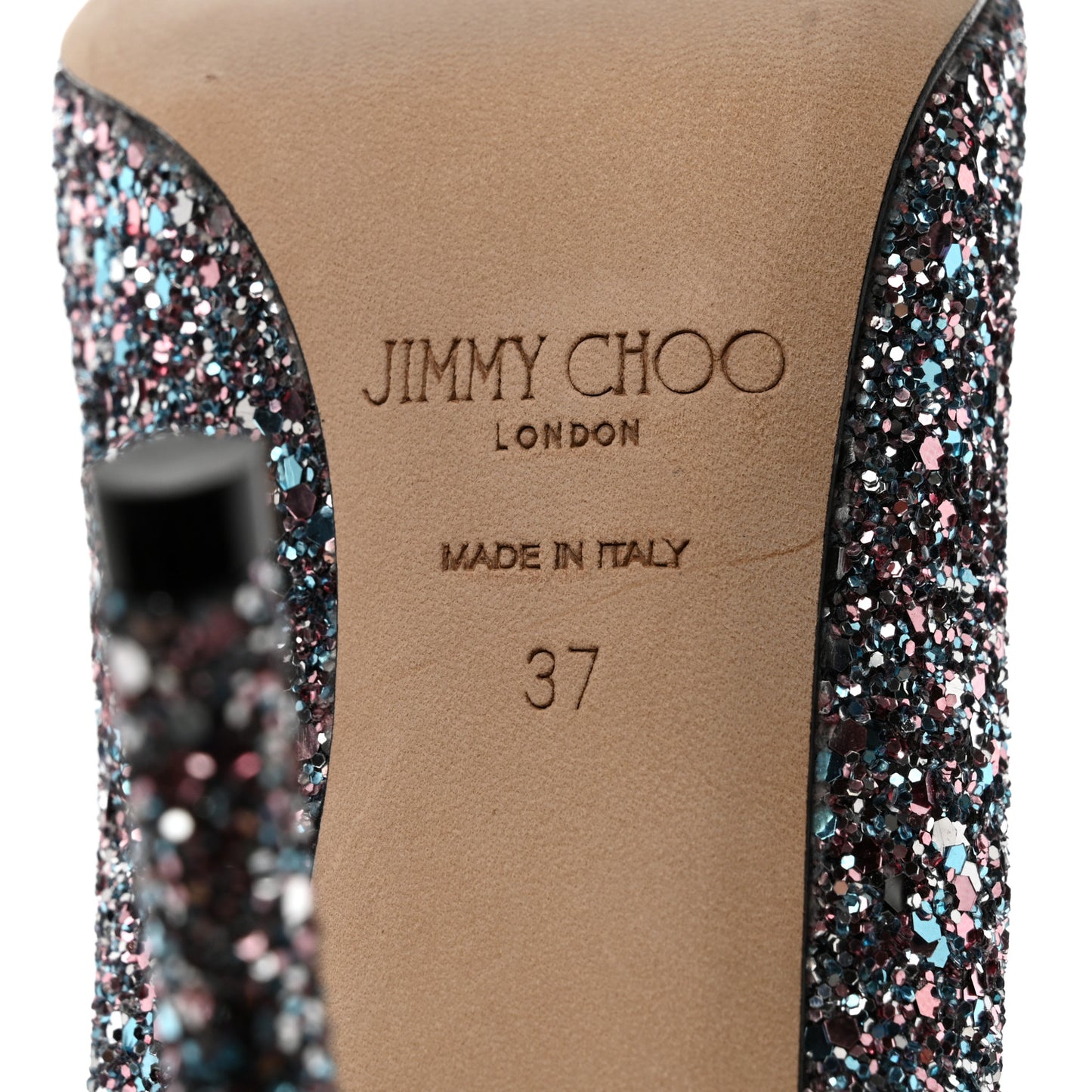 Coarse Glitter Romy 100 Pumps 37 Bubblegum
