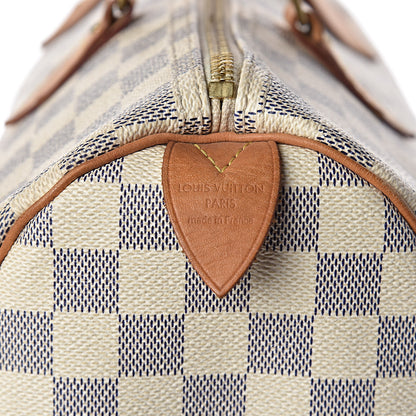 Louis Vuitton Damier Azur Speedy 35 10 of 17