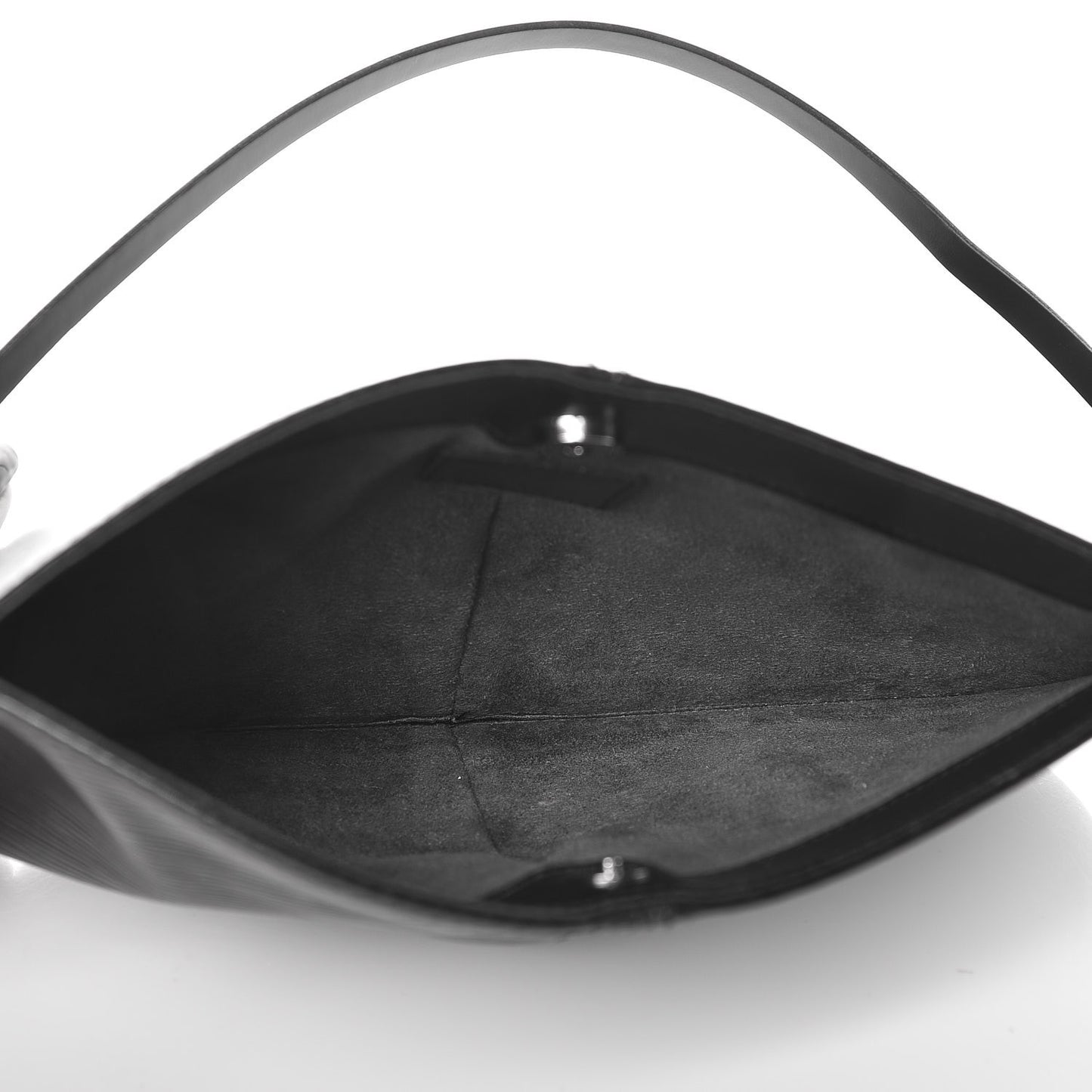 Epi Demi Lune Pochette Black