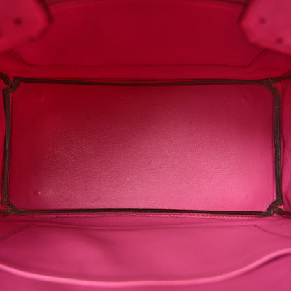 Hermes Ostrich Birkin 30 Rose Pourpre 8 of 33