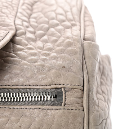 Alexander Wang Pebbled Lambskin Rocco Duffel Grey 15 of 16