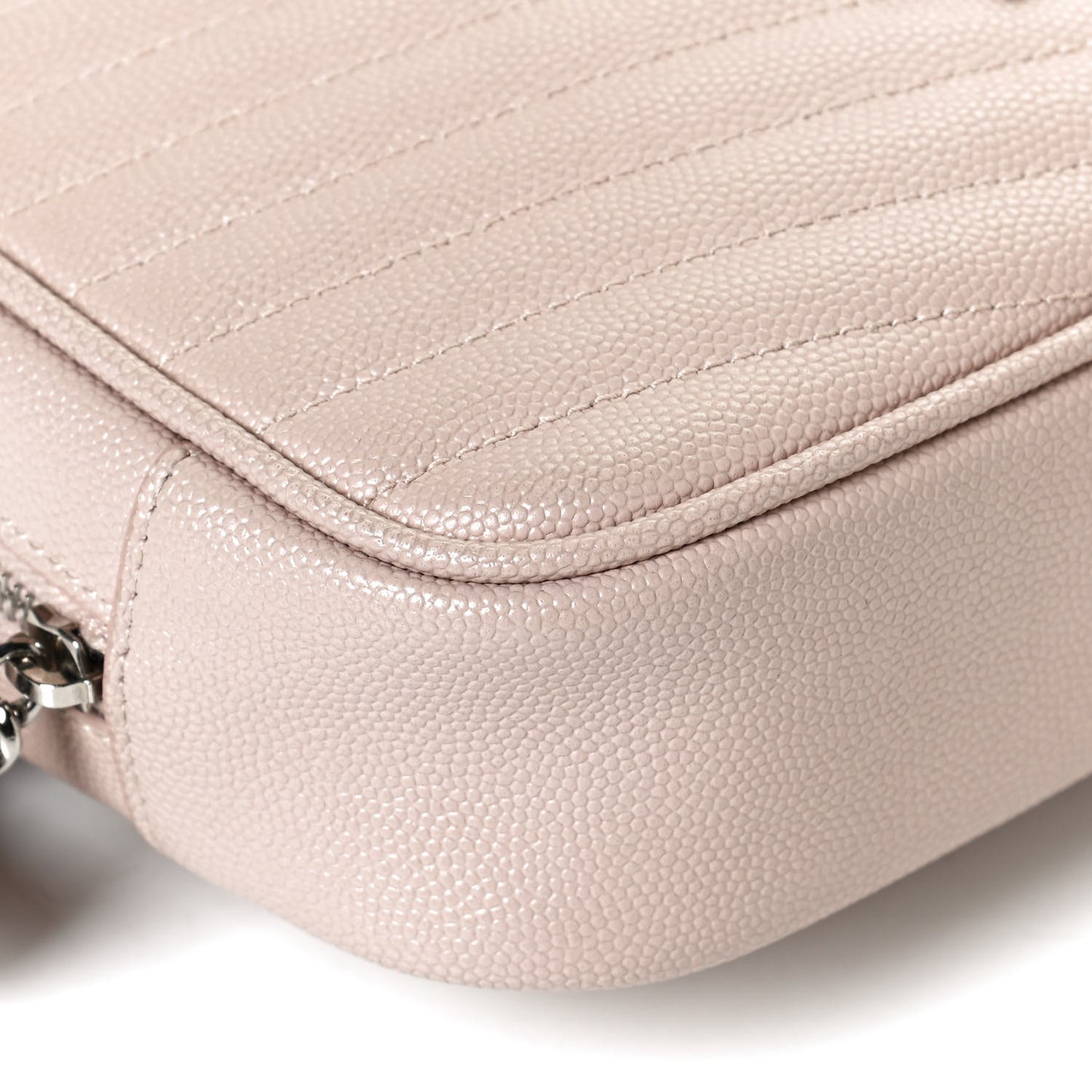 Grain De Poudre Matelasse Monogram Mini Lou Camera Bag Marble Pink