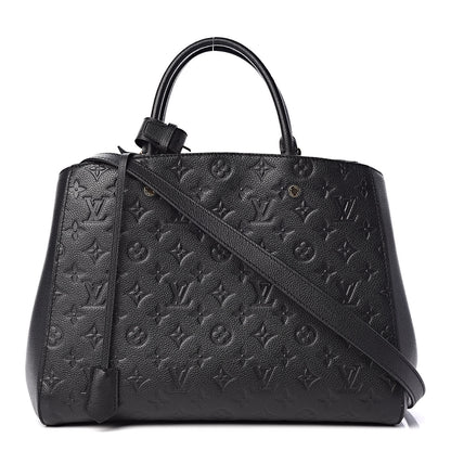 Louis Vuitton Empreinte Montaigne GM Black 1 of 10