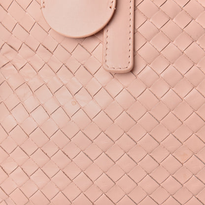 Bottega Veneta Nappa Intrecciato Medium Roma Tote Flamingo 28 of 29
