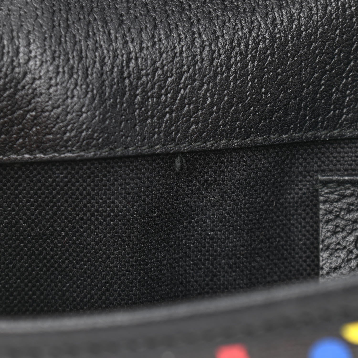 Gucci GG Supreme Monogram Psychedelic Slim Belt Bag Black 12 of 13