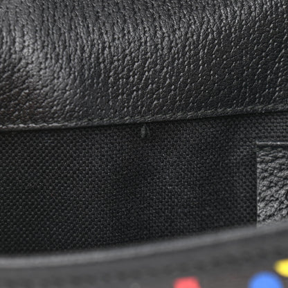 Gucci GG Supreme Monogram Psychedelic Slim Belt Bag Black 12 of 13