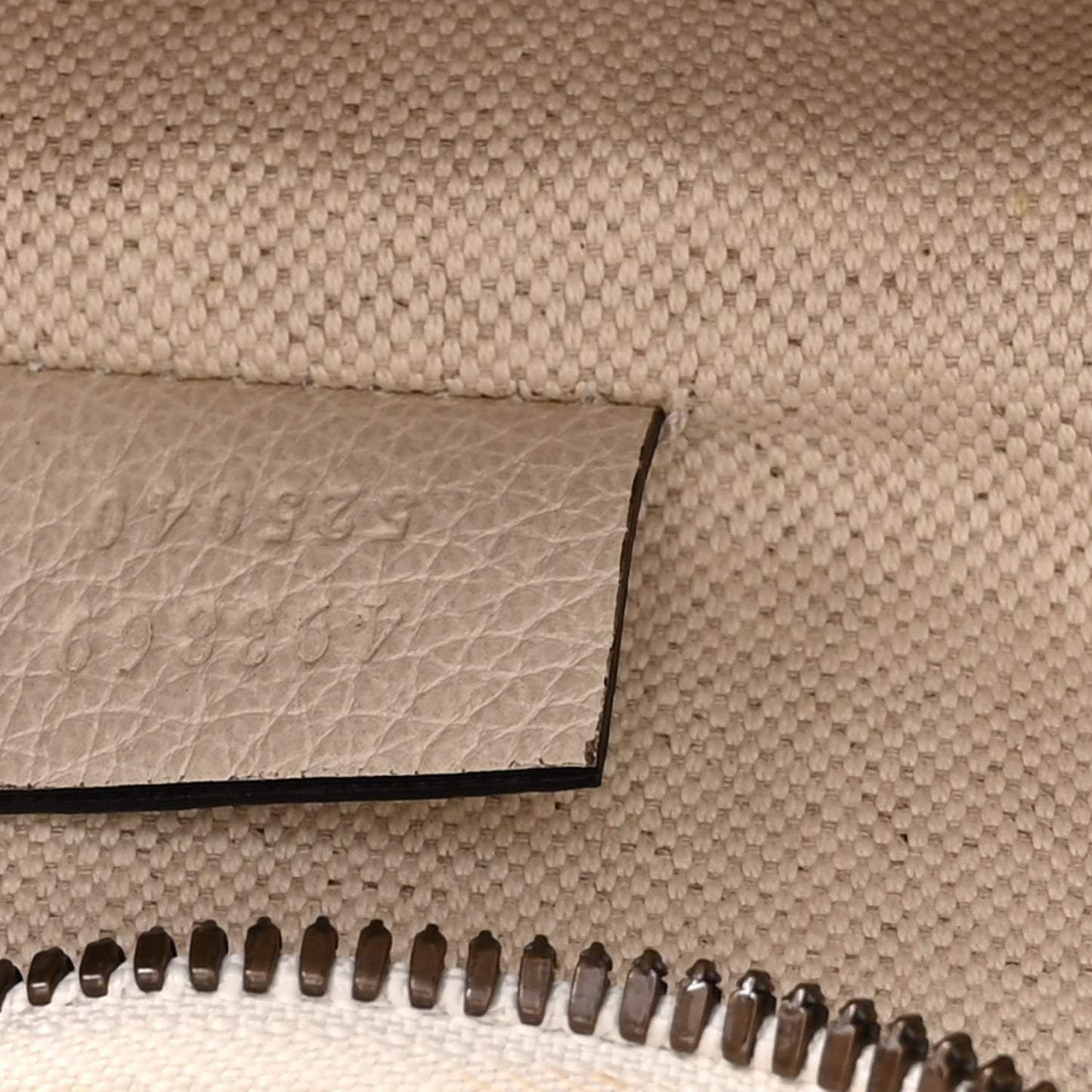 Grained Calfskin Logo Belt Bag White