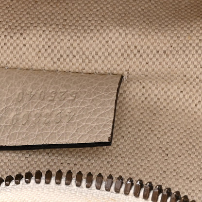 Gucci Grained Calfskin Logo Belt Bag White 7 of 10