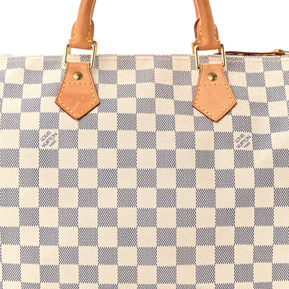 Louis Vuitton Damier Azur Speedy 30 8 of 10