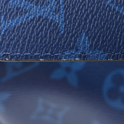 Louis Vuitton Monogram Outdoor Keepall Bandouliere 45 Pacific Blue 10 of 11