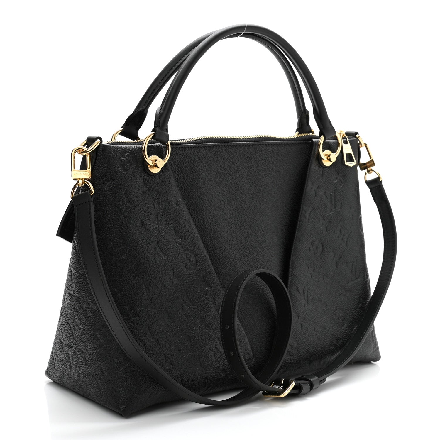 Louis Vuitton Empreinte V Tote MM Black 4 of 17