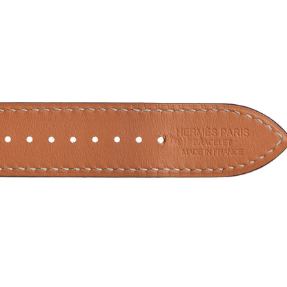 Hermes Swift Cavalleria Print 41mm Apple Watch Double Tour Strap Encre Beton 3 of 8