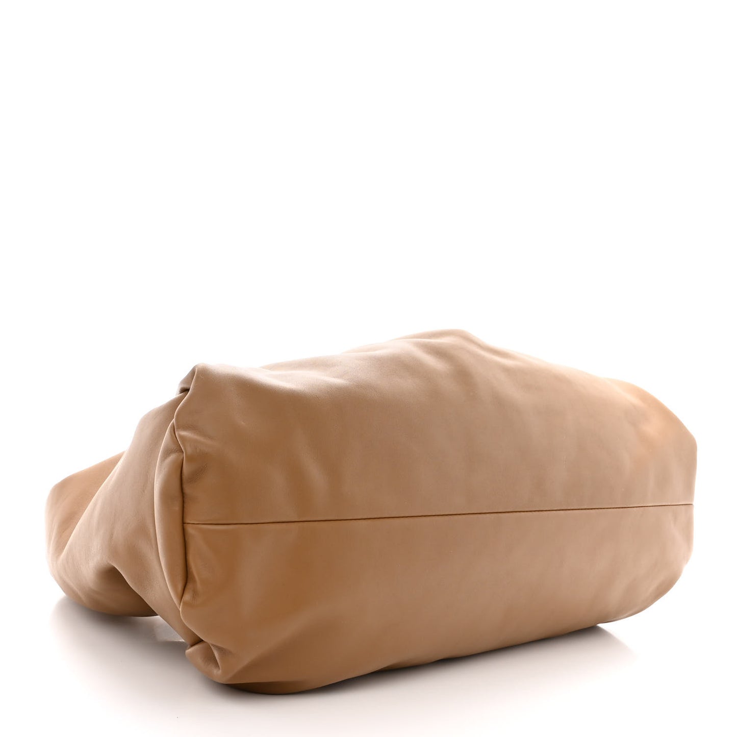 Smooth Butter Calfskin Small The Shoulder Pouch Moutarde