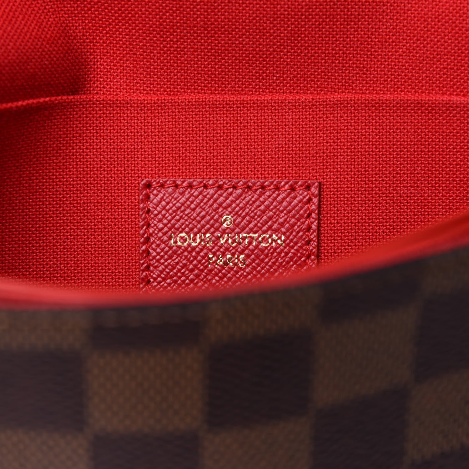 Louis Vuitton Damier Ebene Pochette Felicie Chain Wallet 8 of 8