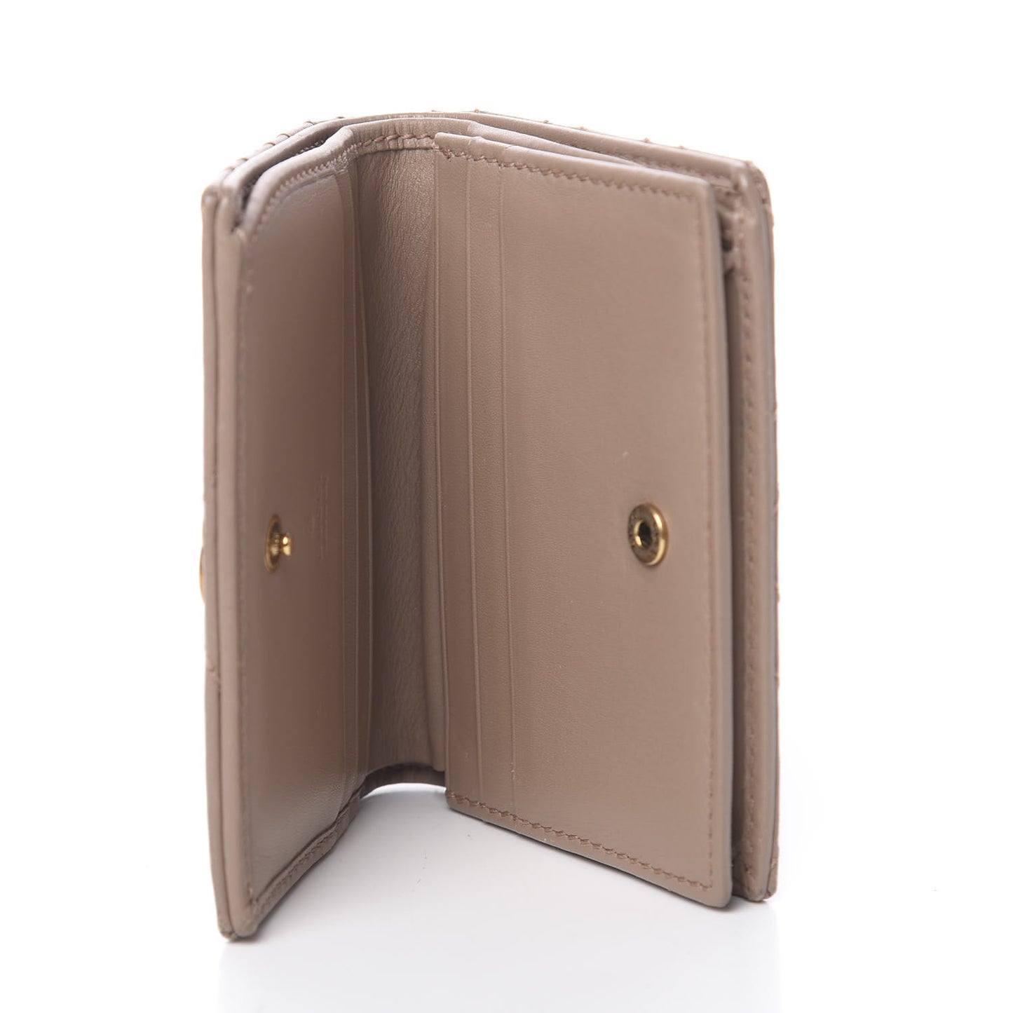 Calfskin Matelasse GG Marmont Card Case Porcelain Rose