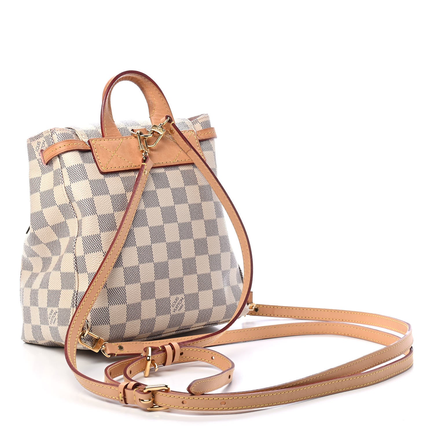 Louis Vuitton Damier Azur Sperone BB Backpack 2 of 9