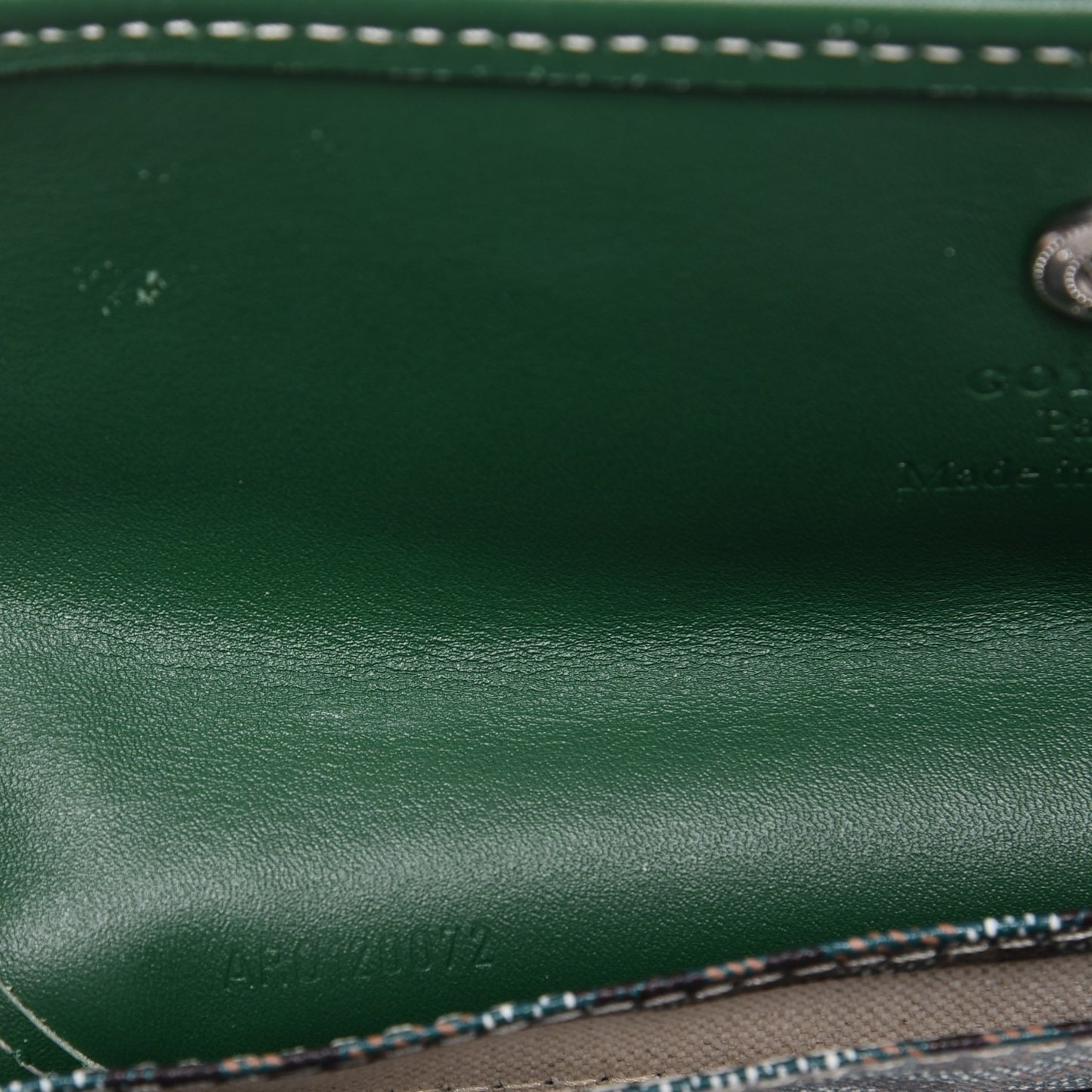 Goyardine Saint Louis PM Green