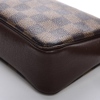 Louis Vuitton Damier Ebene Trousse Make Up Bag Pochette 13 of 15
