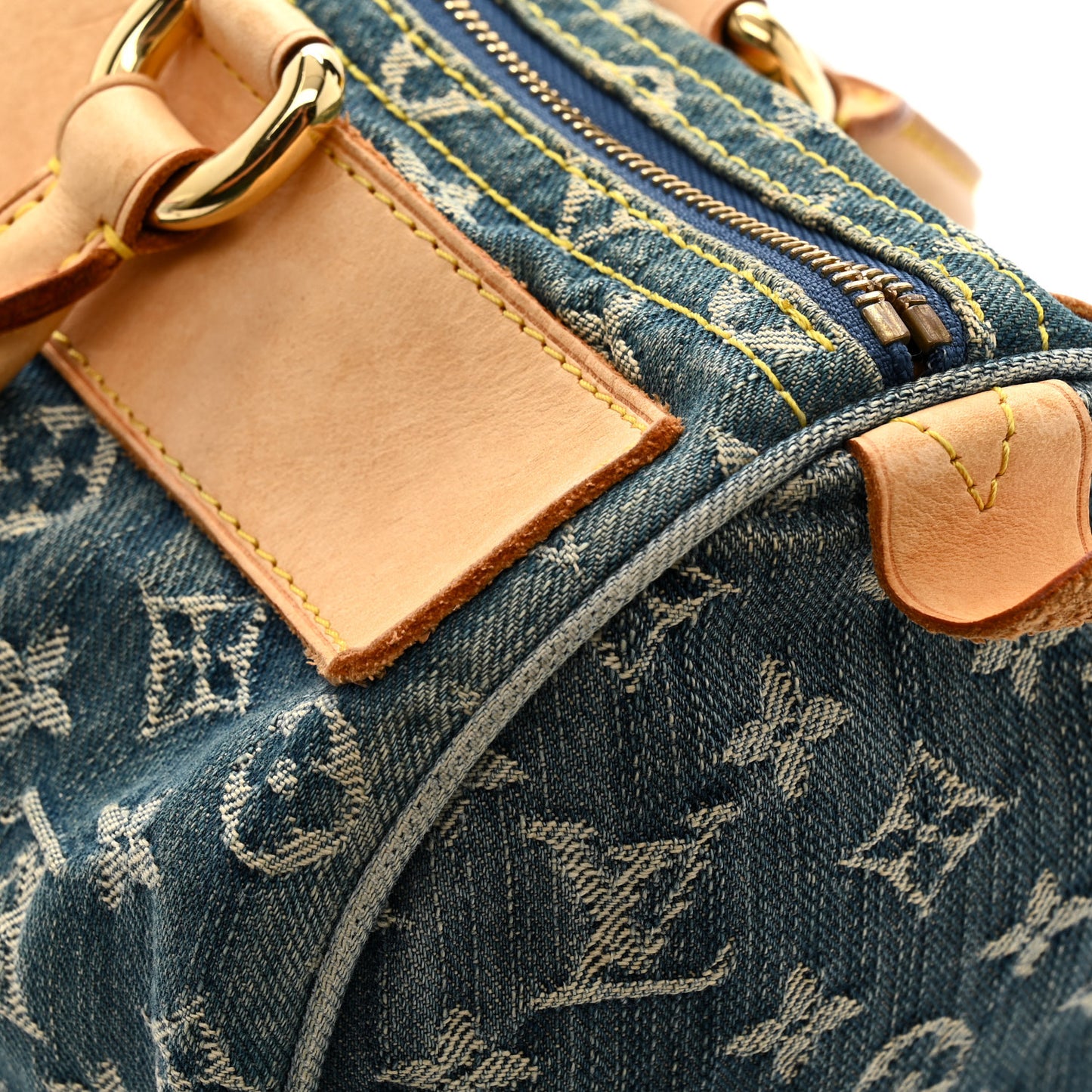 Monogram Denim Neo Speedy Blue