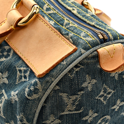 Louis Vuitton Monogram Denim Neo Speedy Blue 17 of 19