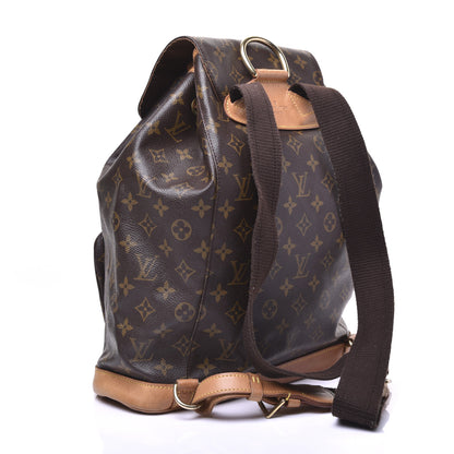 Louis Vuitton Monogram Montsouris GM Backpack 2 of 18