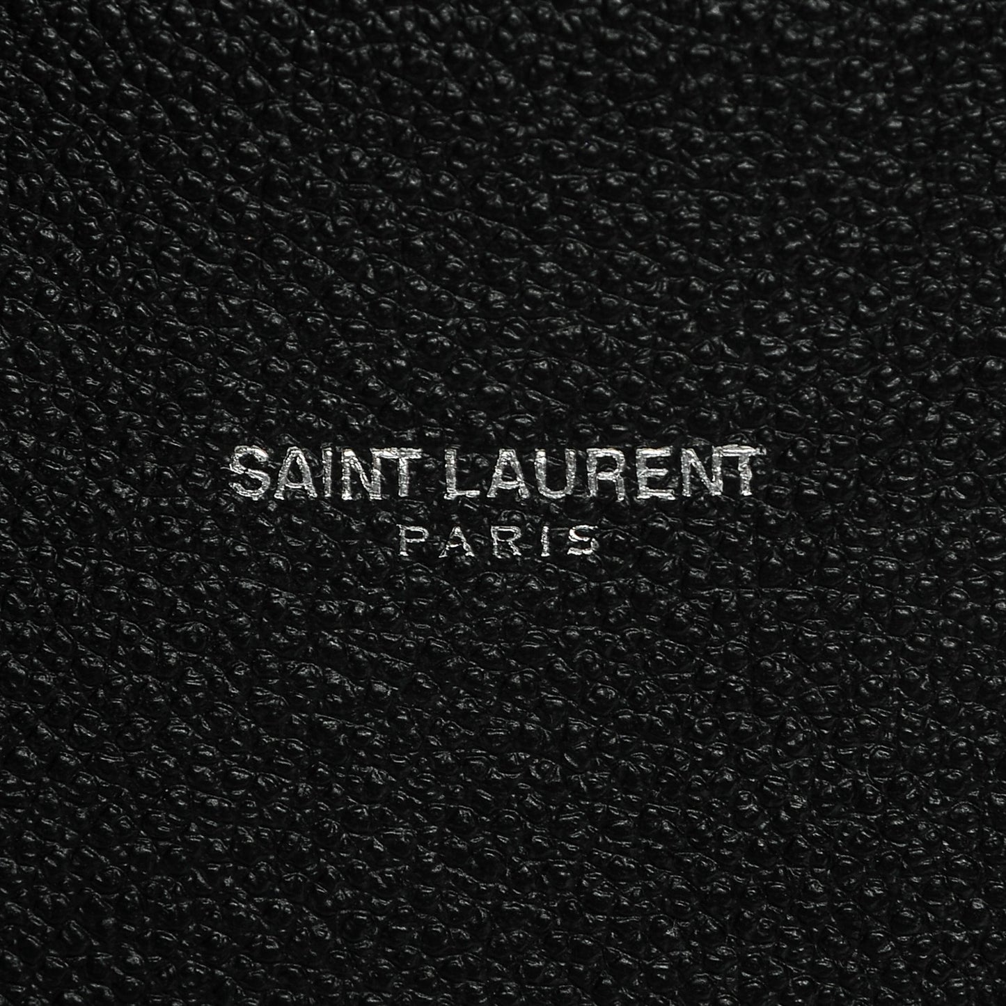 Grained Calfskin Baby Sac De Jour Black