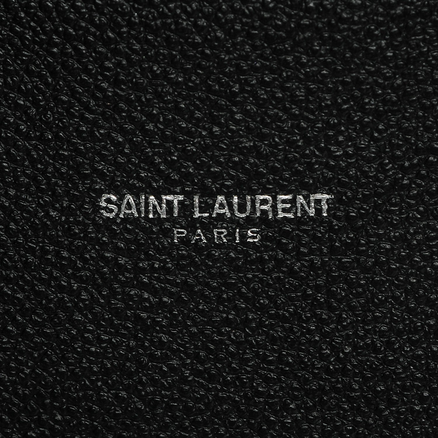 Saint Laurent Grained Calfskin Baby Sac De Jour Black 7 of 7