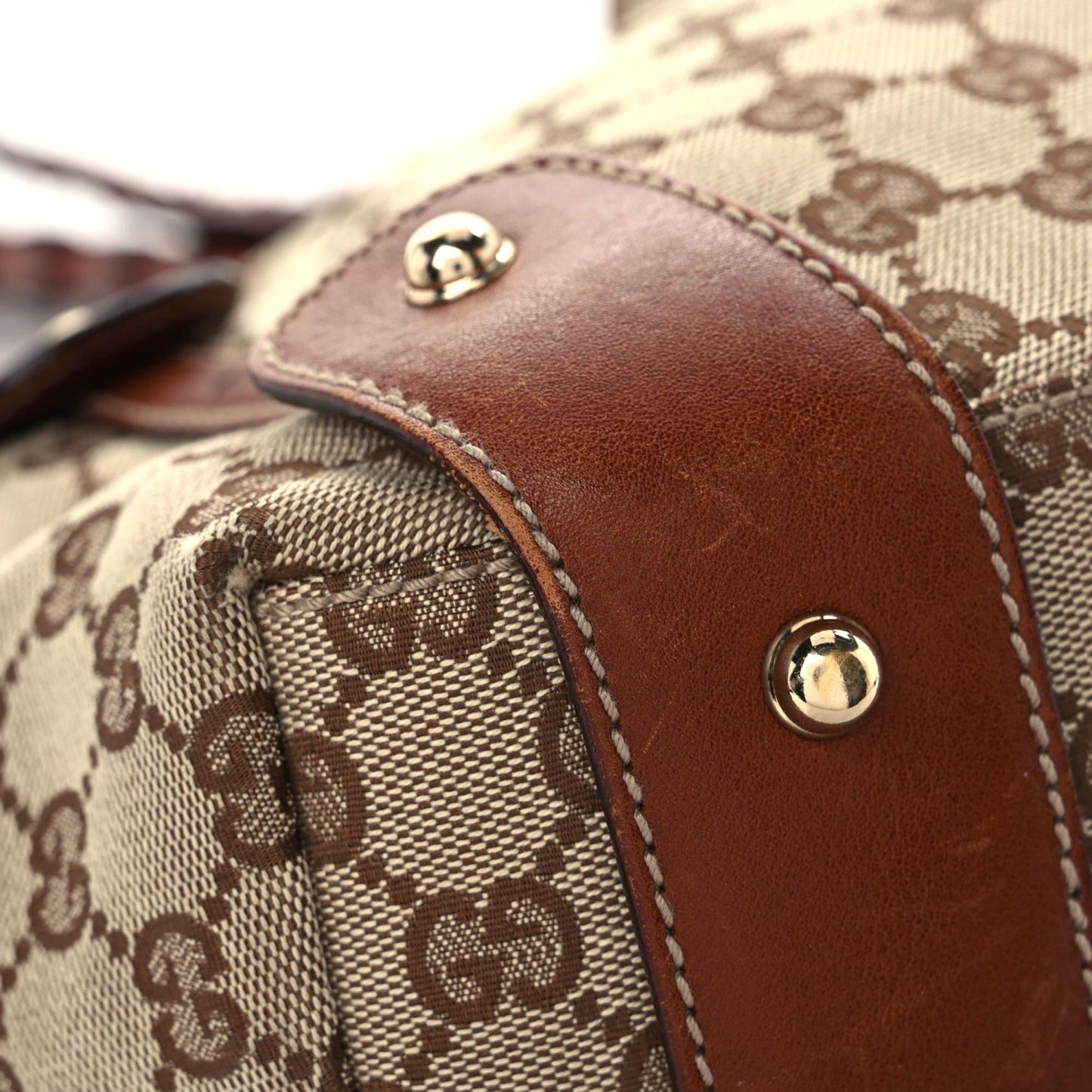 Monogram Medium Pelham Shoulder Bag Brown