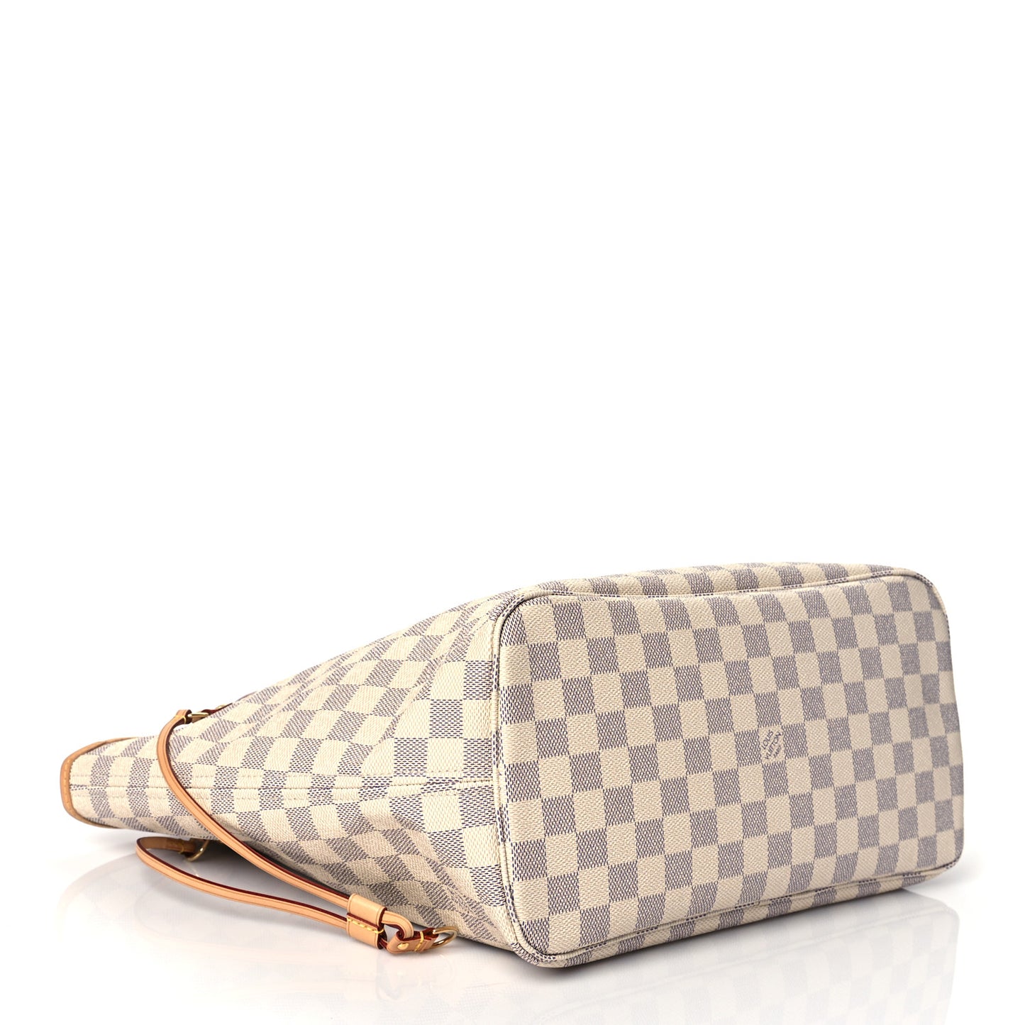 Damier Azur Neo Neverfull MM Rose Ballerine