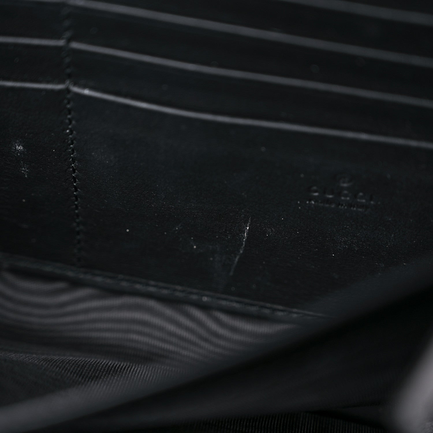 Gucci GG Supreme Monogram Mini Dionysus Chain Wallet Beige Black 9 of 15