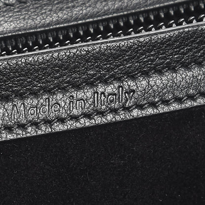 Celine Supple Calfskin Medium Phantom Luggage Black 6 of 8