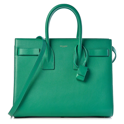 Saint Laurent Calfskin Small Sac De Jour Mint 1 of 11
