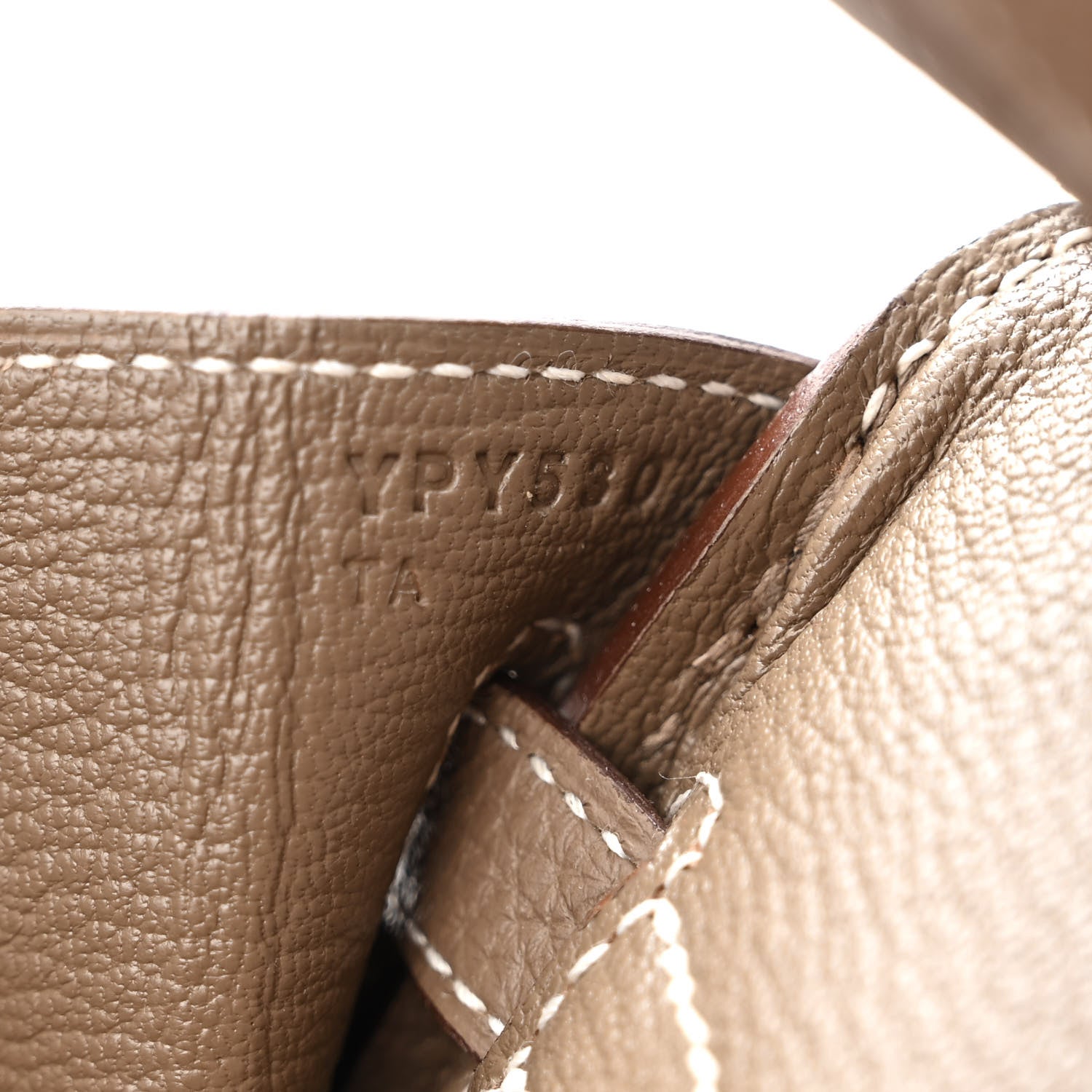 Hermes Togo Birkin 25 Etoupe 7 of 11