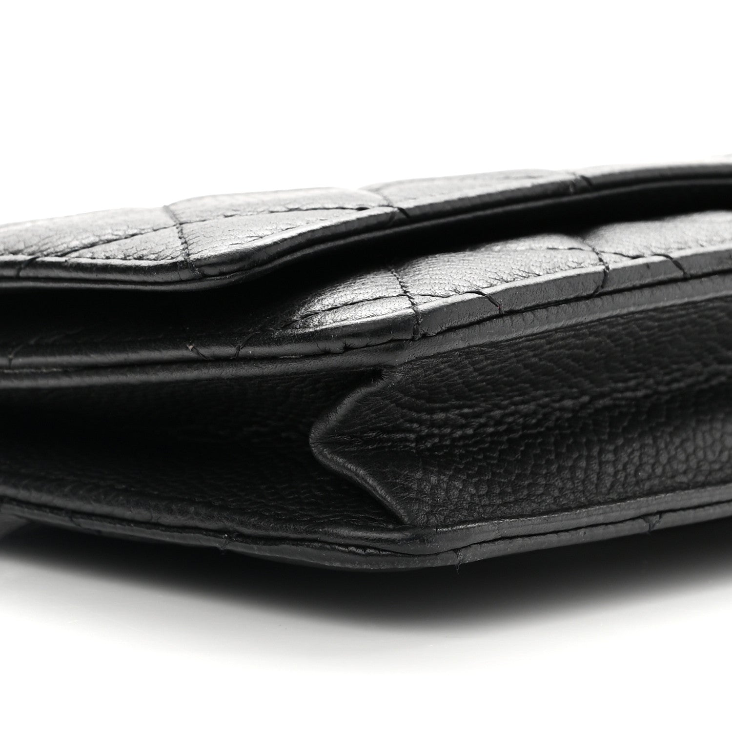 Chanel Caviar Quilted Wallet On Chain WOC Black 10 of 12