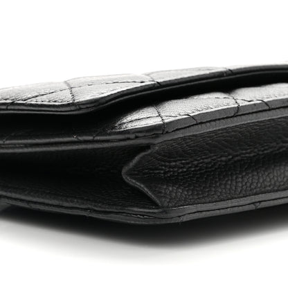 Chanel Caviar Quilted Wallet On Chain WOC Black 10 of 12