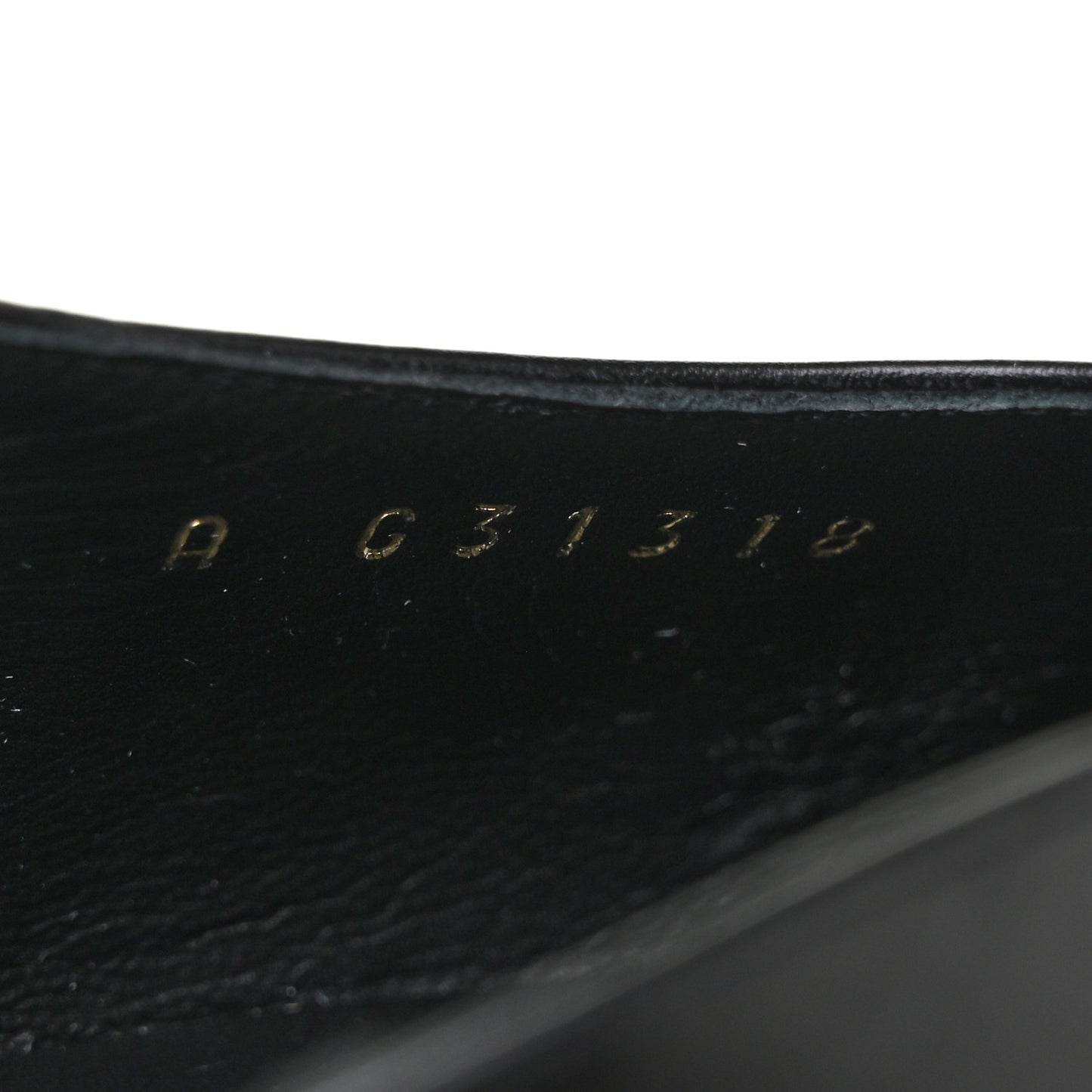 Goatskin Grosgrain Cap Toe CC Slingback Sandals 38.5 Black