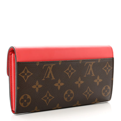 Louis Vuitton Monogram Totem Sarah Wallet Flamingo 3 of 10