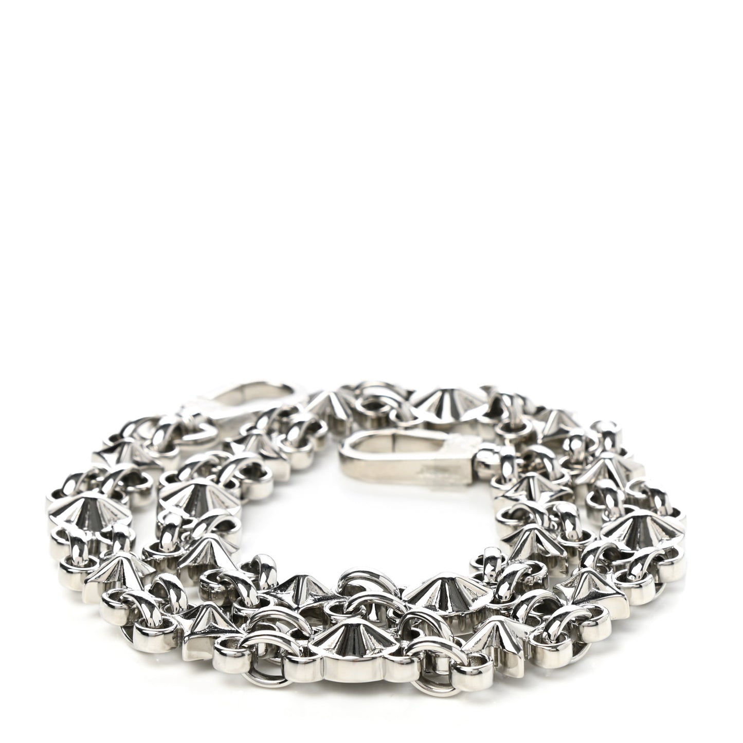 Metal Chain Shoulder Strap Silver
