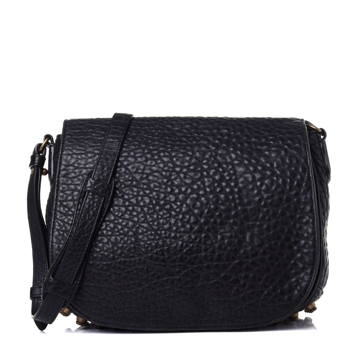 Alexander Wang Pebbled Lambskin Lia Sling Black 1 of 11
