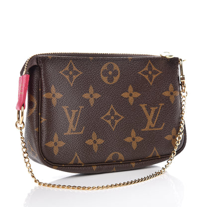 Louis Vuitton Monogram 2017 Christmas Animation Mini Pochette Accessories 3 of 9