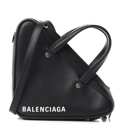 Balenciaga Calfskin XS Triangle Duffle Black 1 of 9