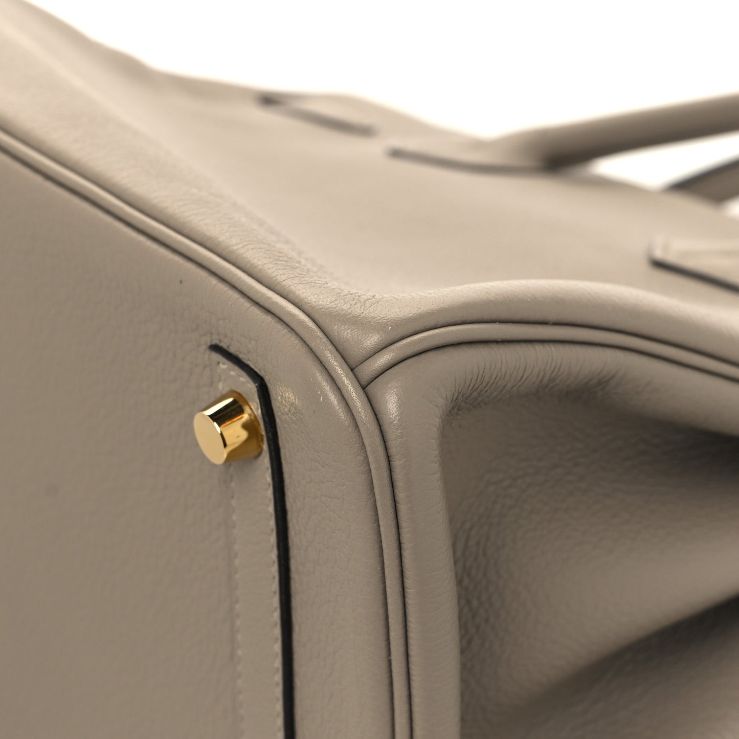 Taurillon Novillo Birkin 30 Gris Asphalte