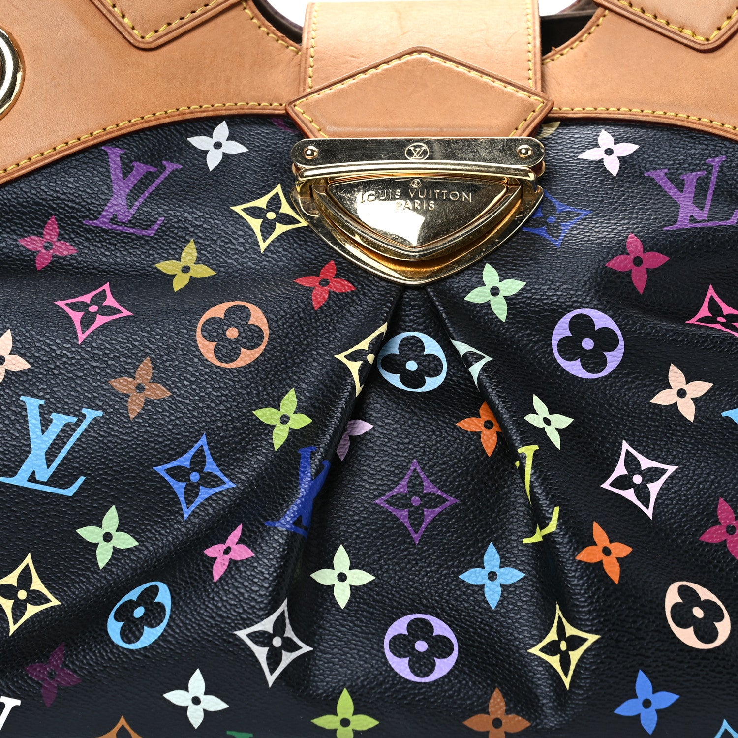 Louis Vuitton Monogram Multicolor Ursula Black 7 of 14