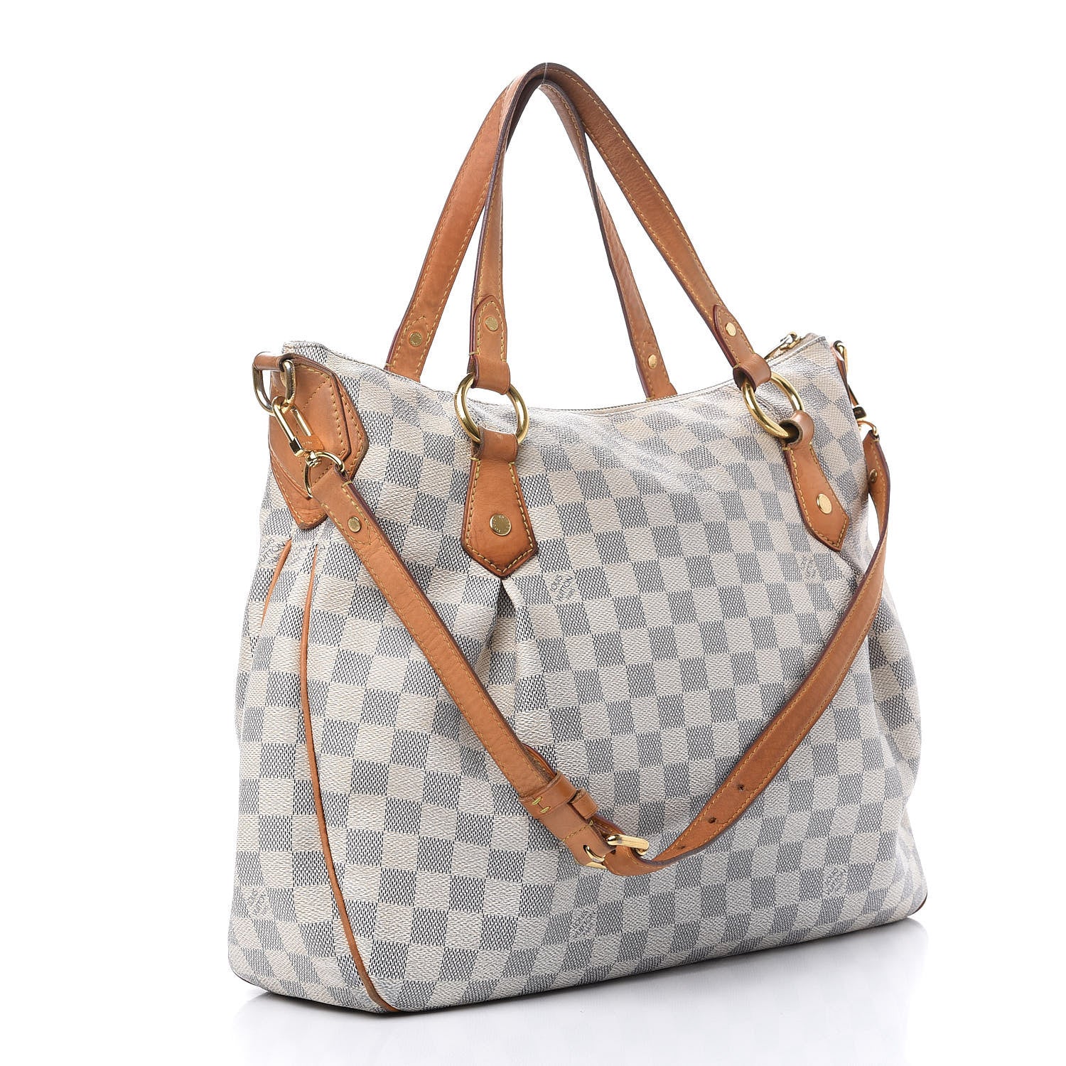 Louis Vuitton Damier Azur Evora MM 2 of 12