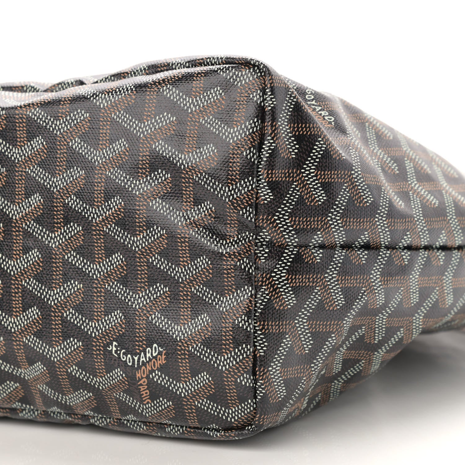 Goyard Goyardine Saint Louis PM Black Gold 11 of 11