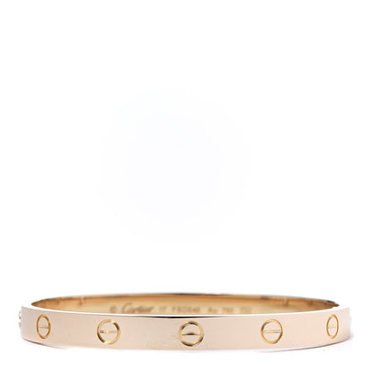 Cartier 18K Yellow Gold LOVE Bracelet 17 1 of 7