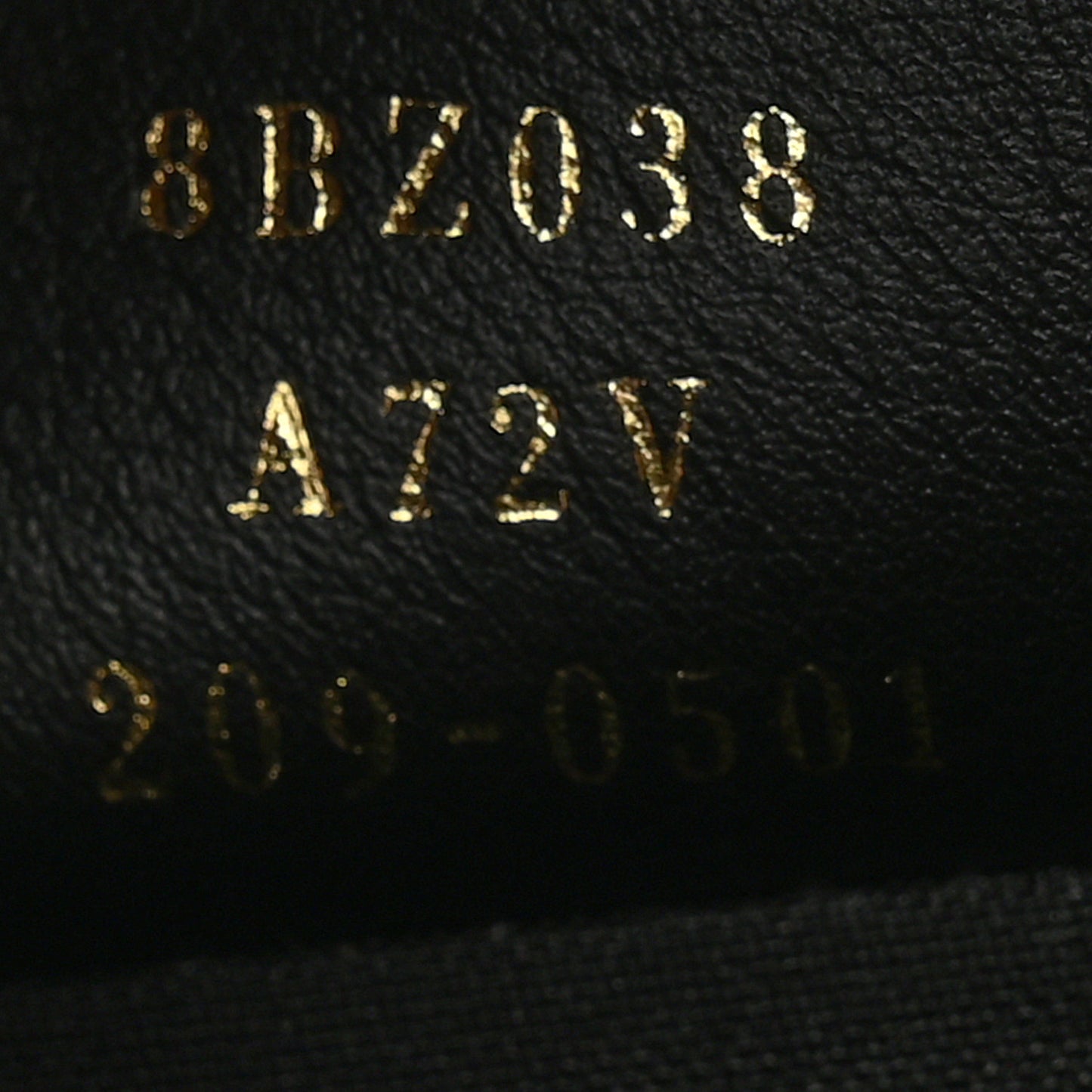 Nappa FF 1974 Embossed Mini Backpack Black
