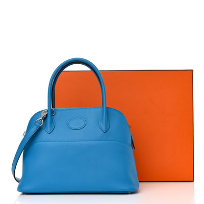 Hermes Swift Bolide 27 Bleu Zanzibar 11 of 11