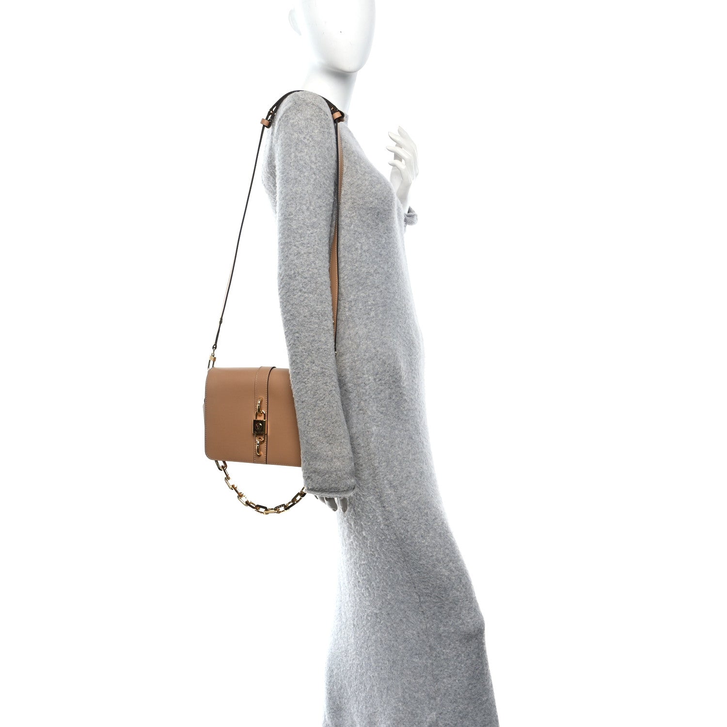 Louis Vuitton Calfskin Rendez-Vous Camel 2 of 10